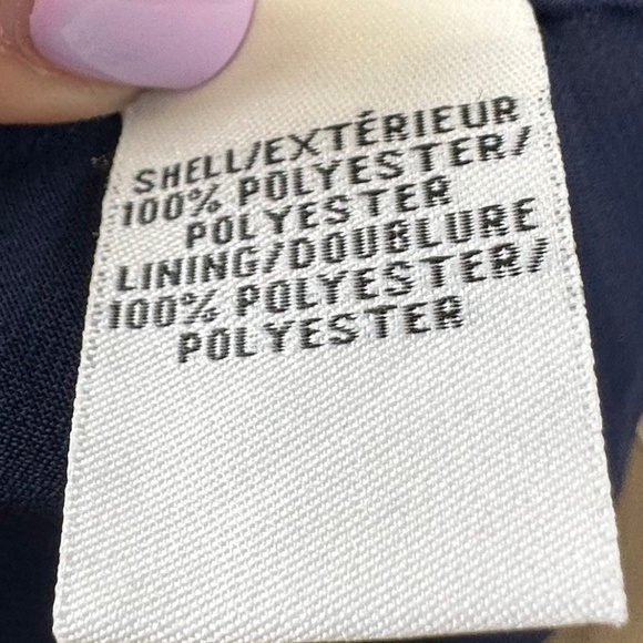 Diane Von Furstenberg Navy Blue Chiffon Flare Skirt size 4 Y2K | Mermaidcore - Picture 4 of 7